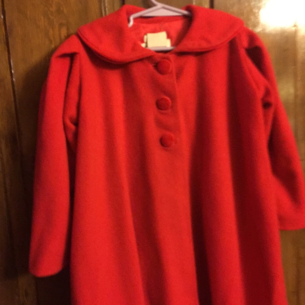Helena Neiman Marcus Girls Wool Cashmere Coat 4T